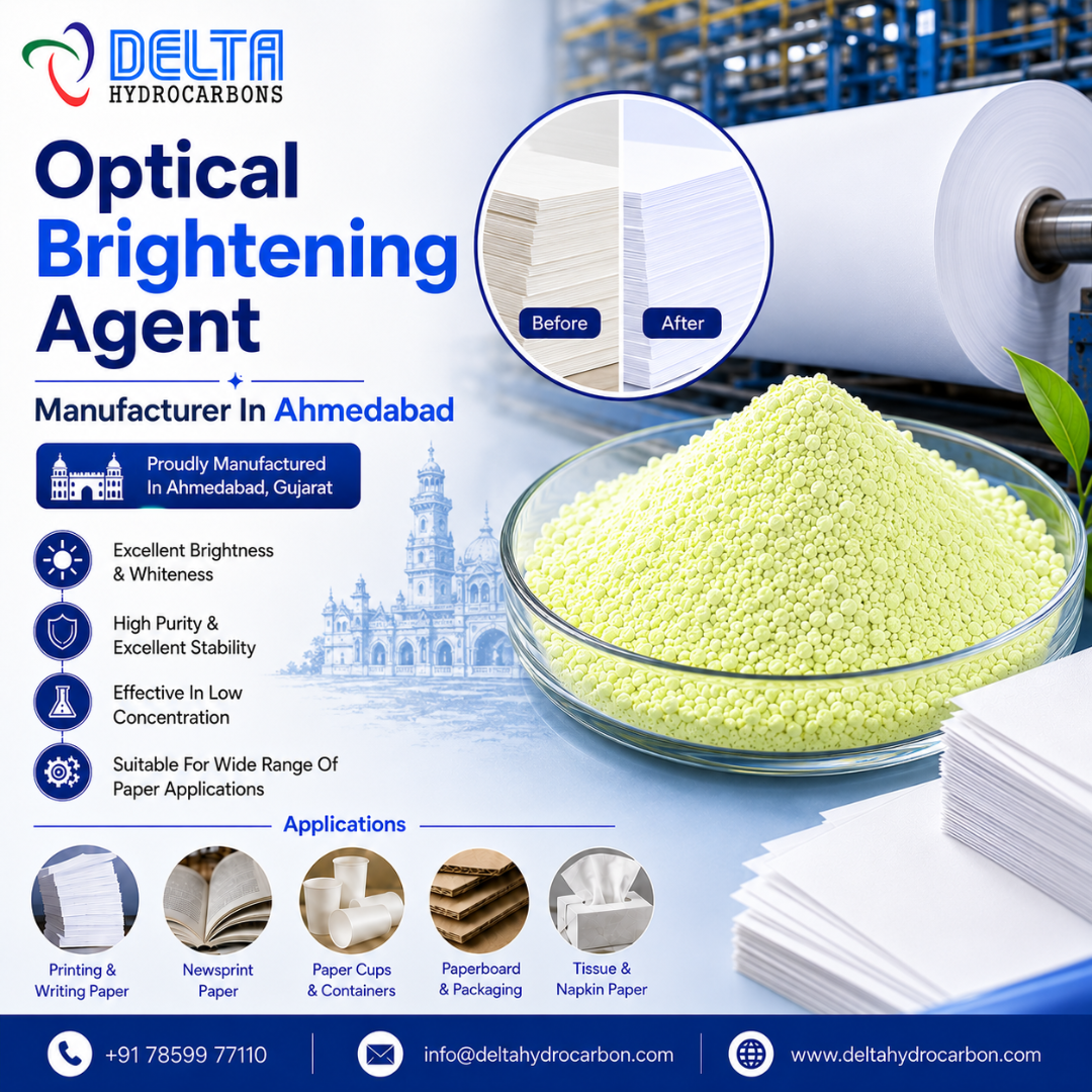 Optical Brightener Manufacturer in Ahmedabad